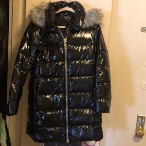 Donna Karan Small HIGH SHINE DOWN COAT